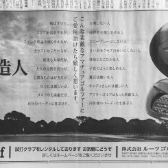 日経新聞2014年11月21日掲載広告